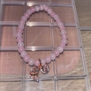 Pink butterflies handcrafted bracelet by me 🦋🎀